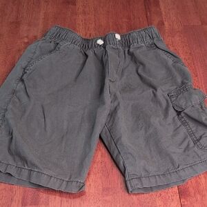 Men's Gray Cargo Shorts